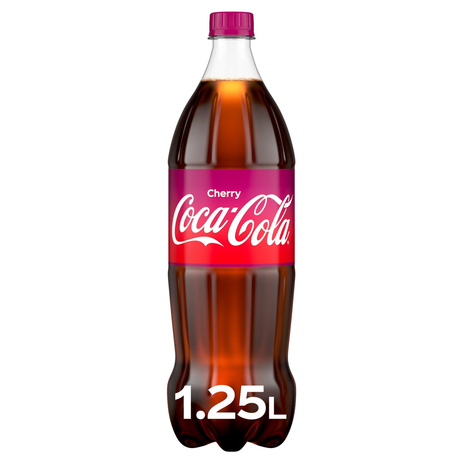 Soda au Cola Goût Cherry COCA-COLA 1.25L 2,80€