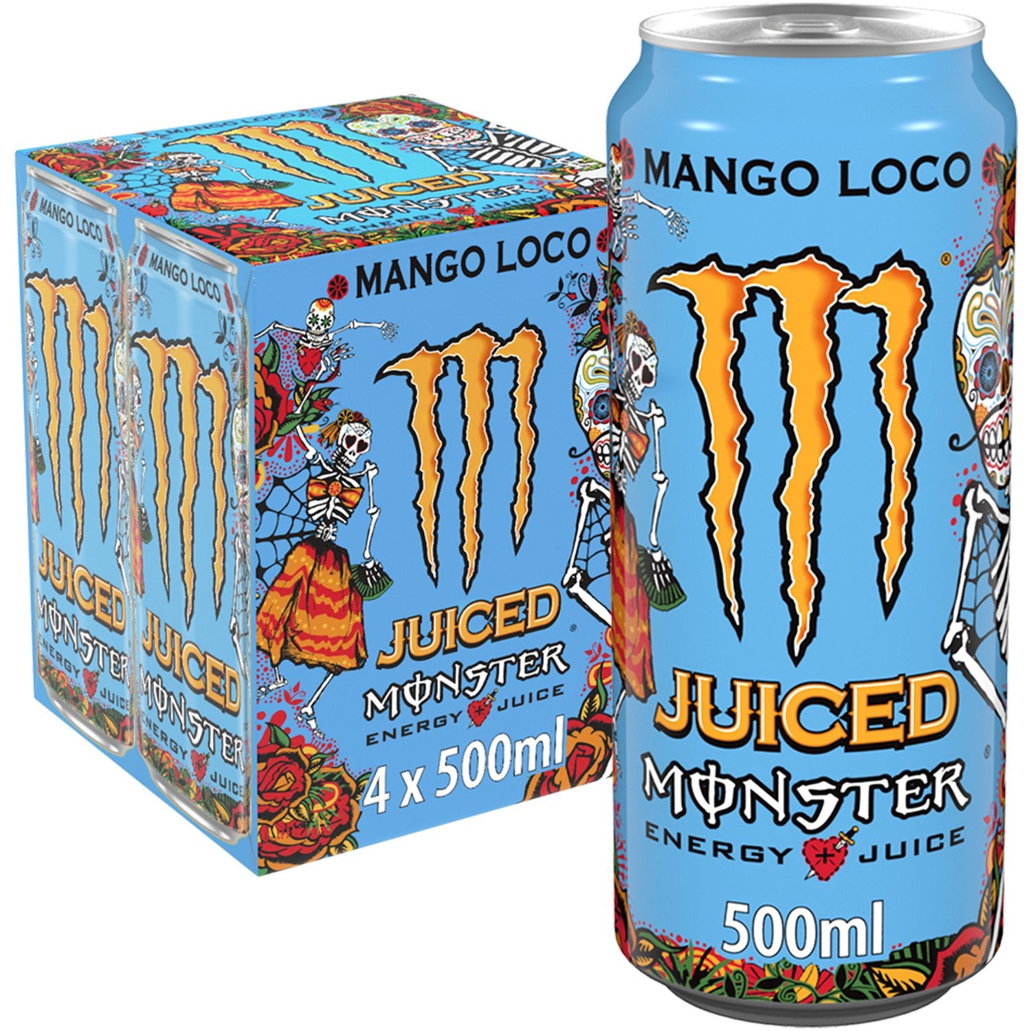 Boisson Énergisante Mango Loco MONSTER 4X50CL 7,30€
