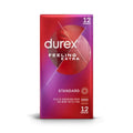 Préservatifs Extra Lubrifié Extra Fin Feeling Extra DUREX la boite de 12 préservatifss 8,89€