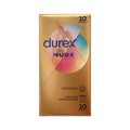 Préservatifs Nude Ultra Fins et Lubrifiés DUREX la boite de 10 préservatifss 10,05€