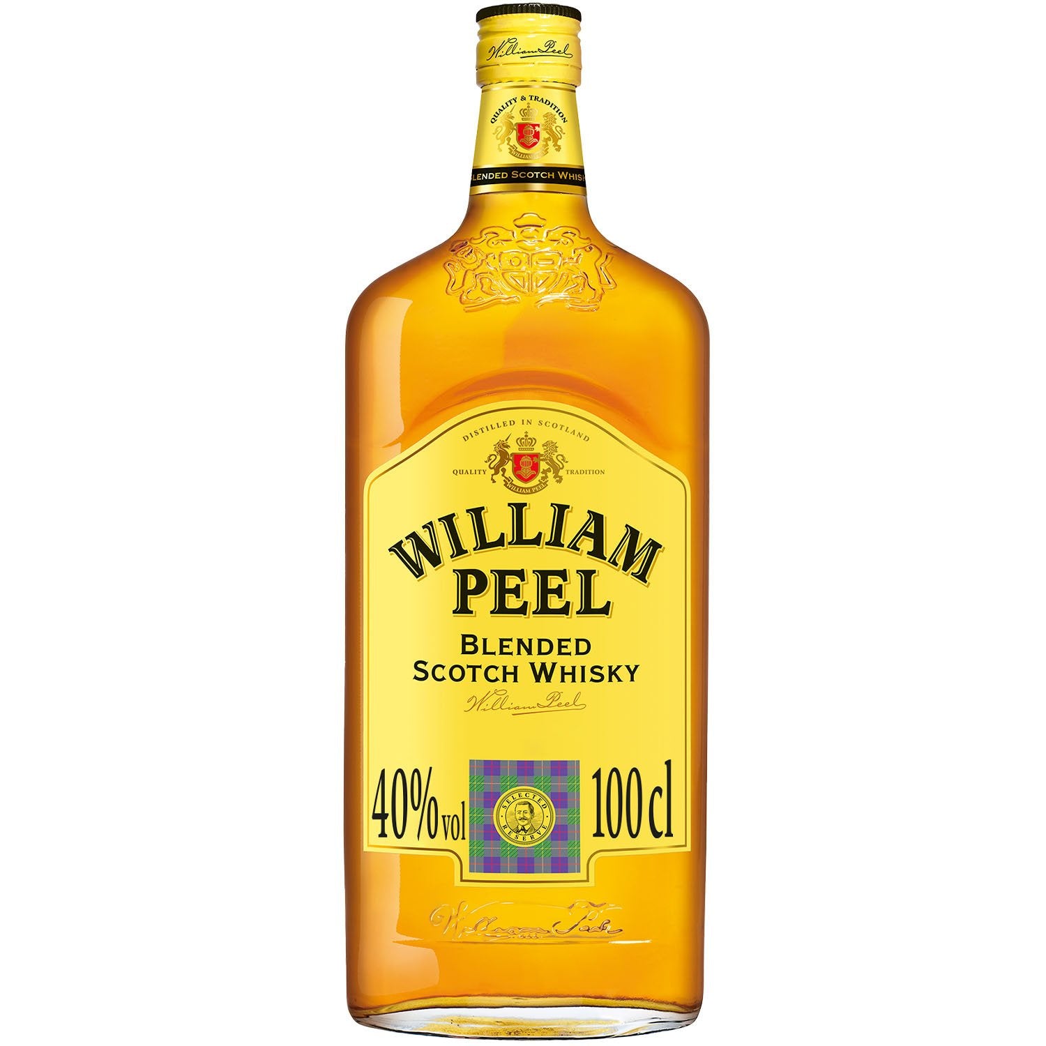 Whisky Finest Old Reserve WILLIAM PEEL 1L 21,75€